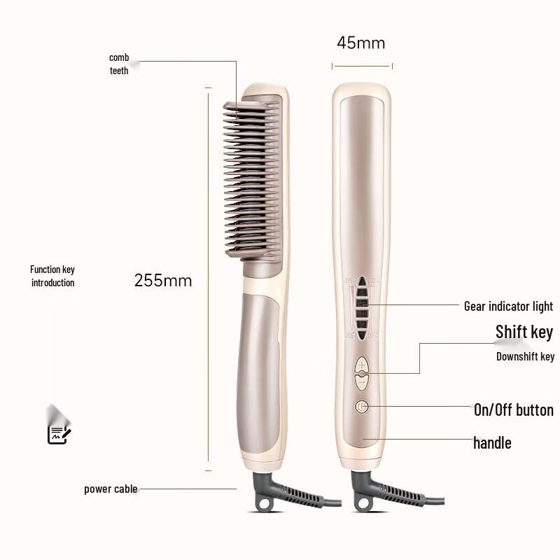 Jinda KD388 Hair Straightener and Curler Comb CN plug (adapter included)