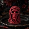 Halloween Skeleton Scented Candle Decorative Wax Figurine Unique Skull Shape Aromatherapy Candle for Home Decor Gift