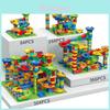 Marmor Rennbahn Bausteine Set Mit Abs Kunststoff Für Kinder Diy Spaß Pädagogisches Spielzeug