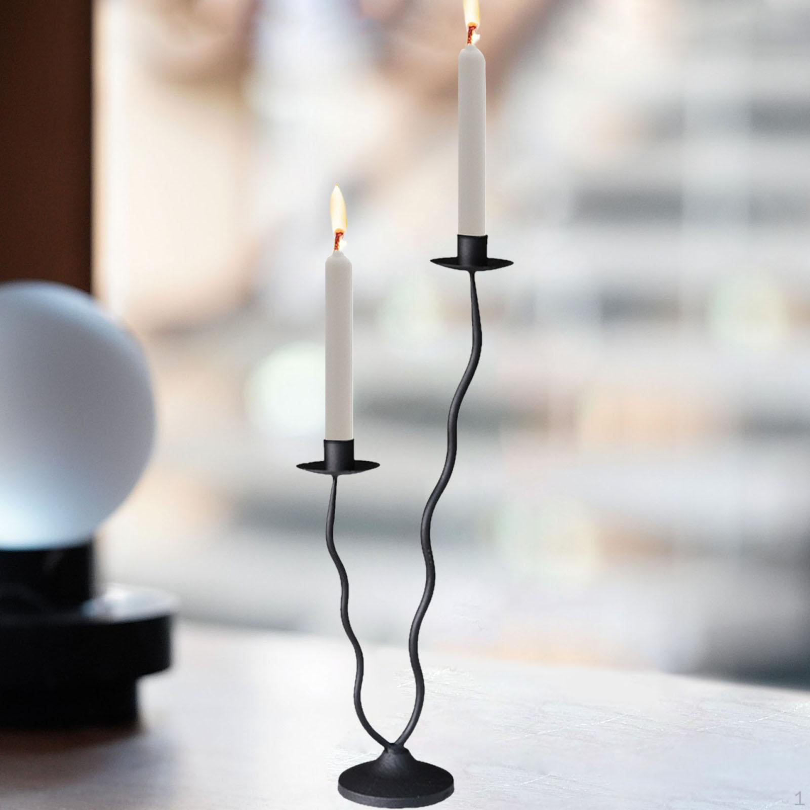 

Taper Candle Holder, Tall Candlestick, Candelabra, Pillar, for Fireplace