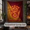 Arazzo da Parete Stampa Galatasaray FC Testo Nome Personalizzato Appeso a Parete Decorazione per la Casa