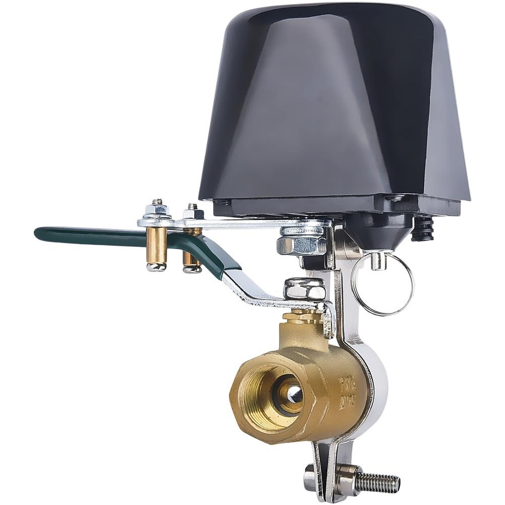 

Интеграция с приложением Черный Умный Клапан Мотор Крутящий Момент 30-60 кгс·см Радиодиапазон 30 метров Конструкция из АБС-пластика Для Орошения Adjustable bracket