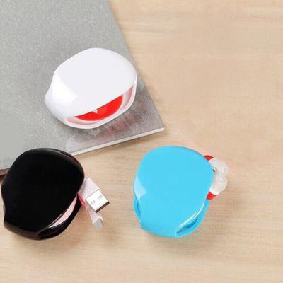 Automatický navíječ kabelů Přenosný cestovní zatahovací organizér na sluchátka a USB datové nabíjecí kabely Samonavíjecí naviják pro správu kabelů Držák cívky