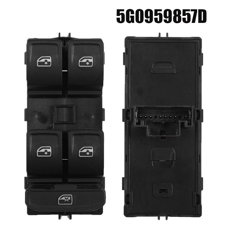 5G0959857A 5G0959857C 5G0959857D 8 Pins Power Master Window Switch For Golf MK7 Passat B8 Tiguan