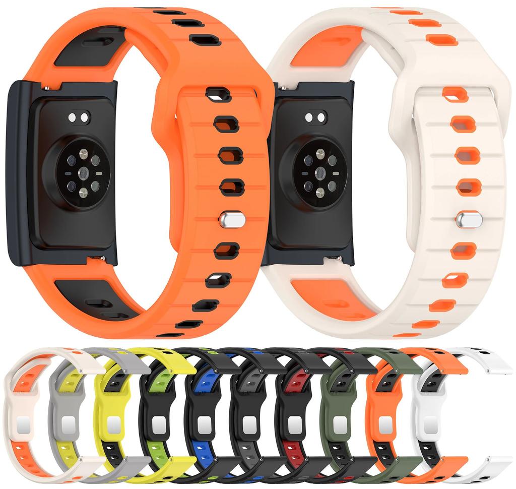 Cinturino per Orologio in Silicone Per Amazfit Helio Strap Smart Watch Band Braccialetto Cinturino da Polso Per Huami Amazfit Helio Strap Sostituzione 22MM