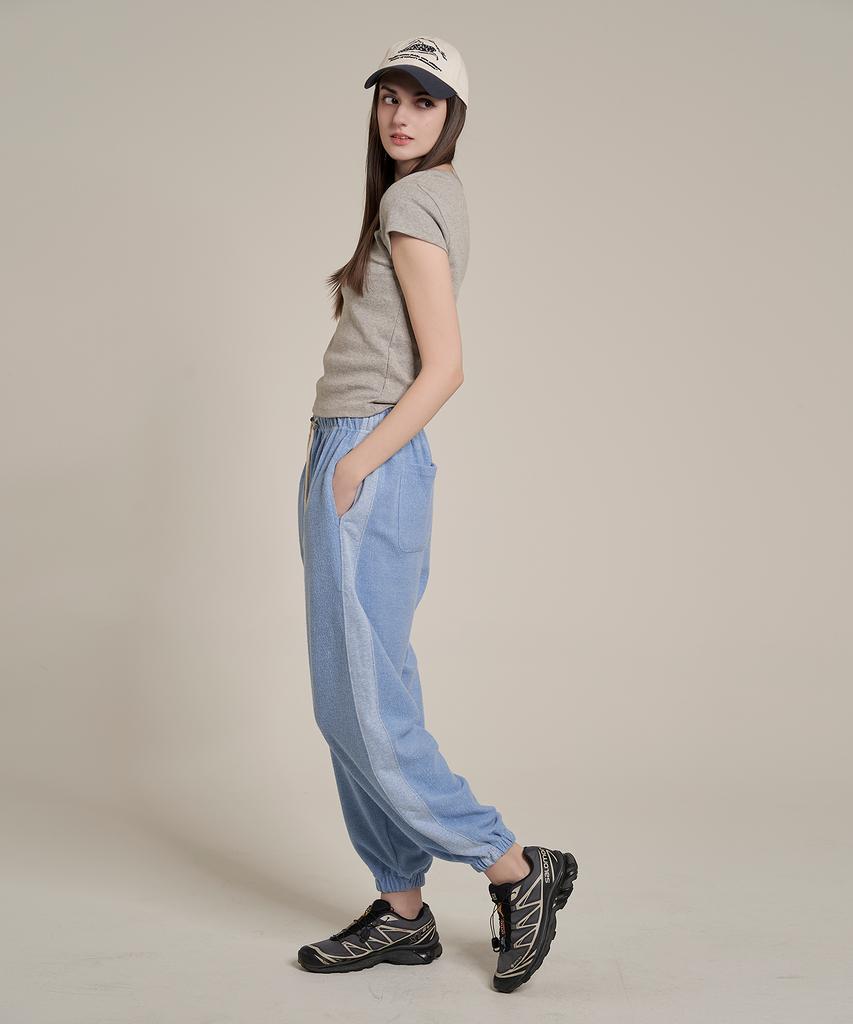 Iteoneolmomeonteu Reversible Jogger Pants _ Sky Blue