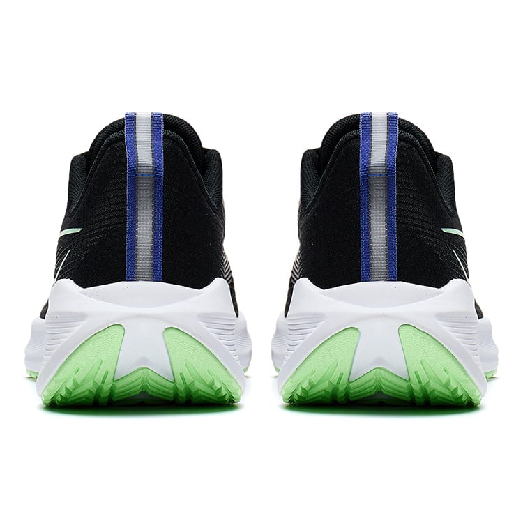 Li Ning Wuyue Cushioning Slip Resistant Abrasion Resistant Breathable Low top Casual Running Shoes Men's Black ARST003-4