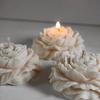A Top Quality Extra Large 3D Flower Candle Silicone Mold DIY Peony Aroma Plaster Resin Making Tool Handmade Soap Chocolate Cake