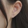 14k cubic flash piercing