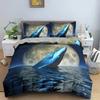 Top Dolphin Bedding Set Boys Girls Twin Queen Size Duvet Cover Pillowcase Bed Kids Adult Fashion For Home Textileextile