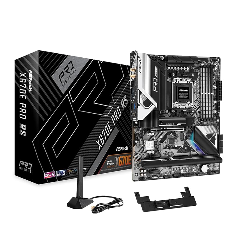 

ASRock motherboard X670E Pro RS AMD Ryzen 7000 series CPU (Soket AM5) correspondence ATX [Domestic authorized distributor product]