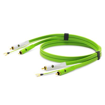 NEO by OYAIDE Elec RCA for Turntable Class B RCA Cable for Turntables D+ 1.0m