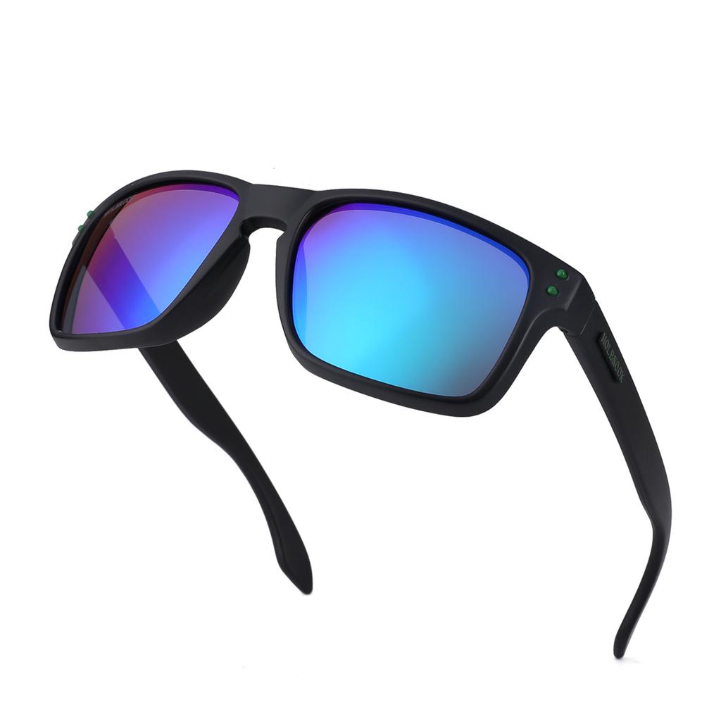 Retro Sunglasses for Men Women UV400 Protection Trendy Rectangular Frame for Traveling Driving Fishing Fashion