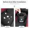 New Car Leather Storage Bag Trash Can Organizer Accessories for BMW M Performance M3 M5 M6 F01 F20 F10 F13 X5 F11 G20 X3 X1
