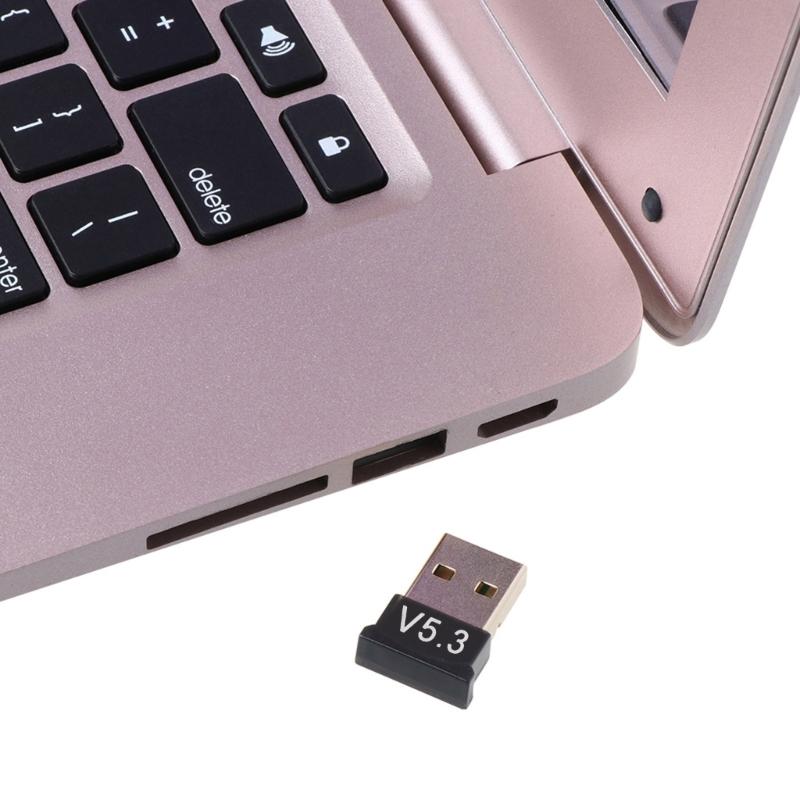 Mini Bluetooth-compatible 5.0 USB Adapter Wireless Audio Receiver Transmitter for PC Computer Laptop Earphone
