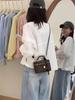 Korean Style Lapel Short Shirt for Women - 2025 Spring Fashion, Petite Casual, Loose Slimming Top