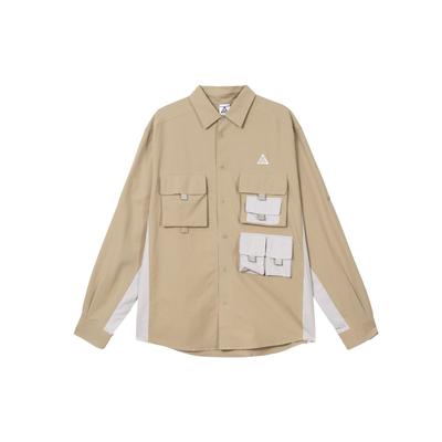 ACG Shirts Men's Khaki Lapel Moderate Workwear DN3937-248