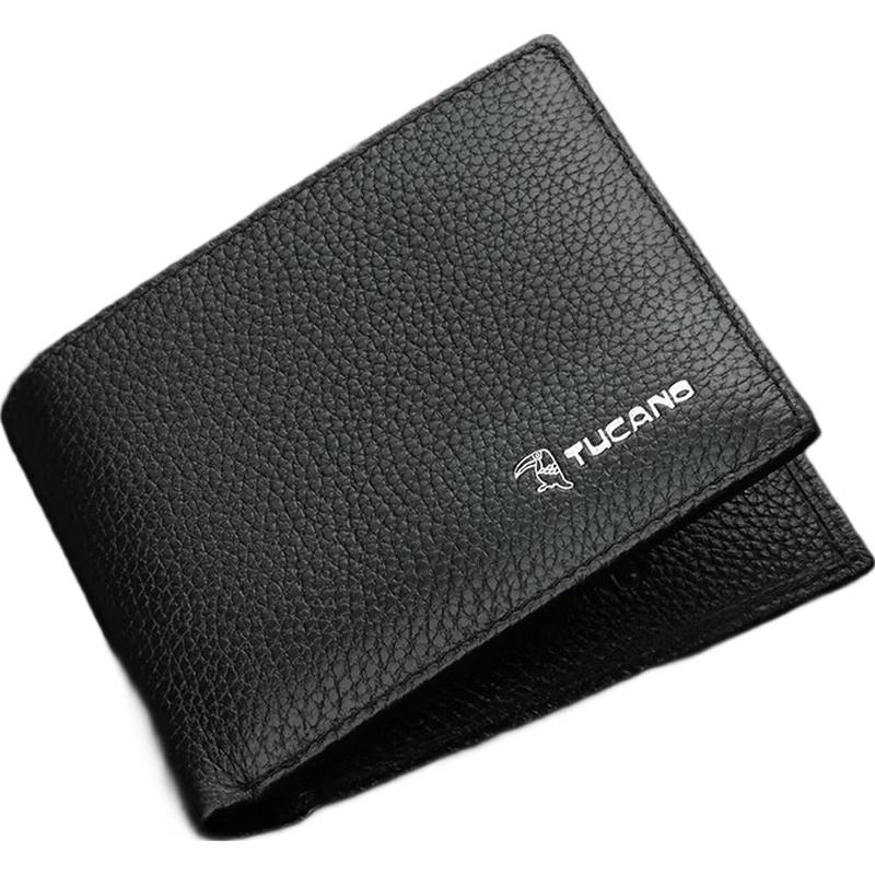 TUCANO Men s Leather Bi-Fold Wallet