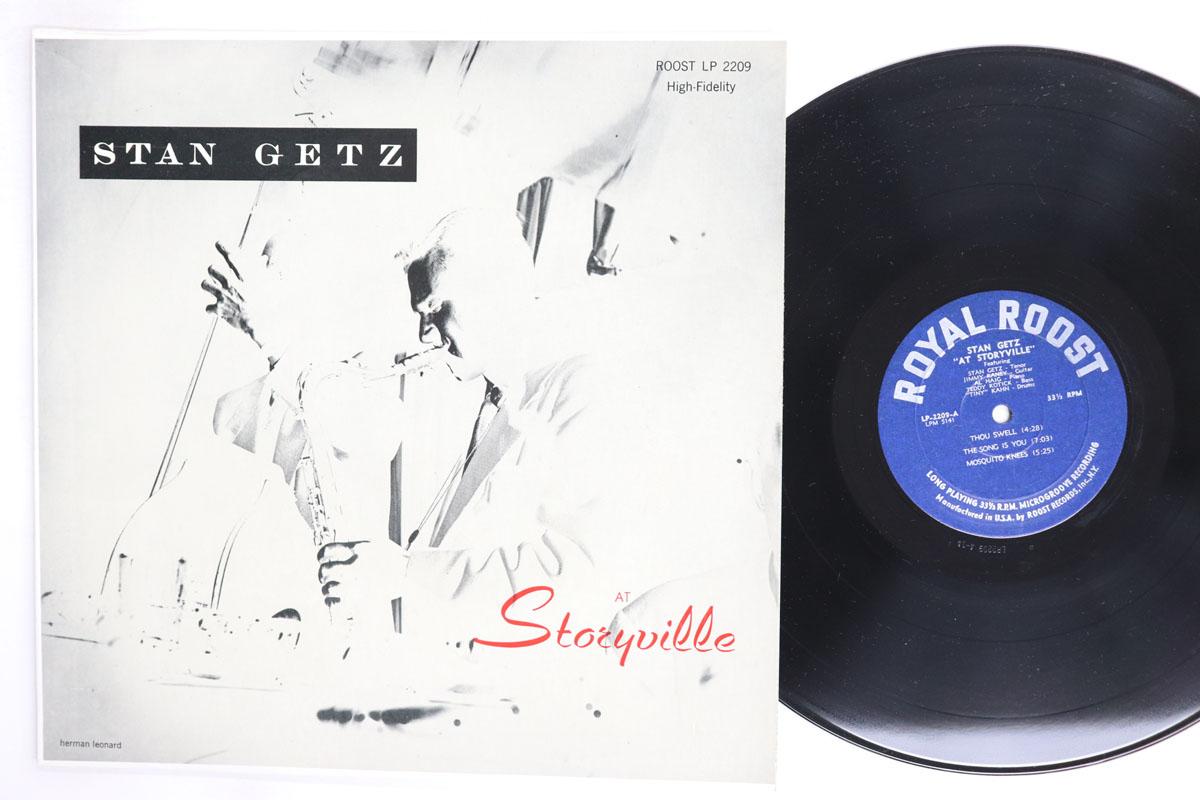 Виниловая пластинка STAN GETZ At Storyville LP2209 Royal Roost 1956 США Джаз Б/у