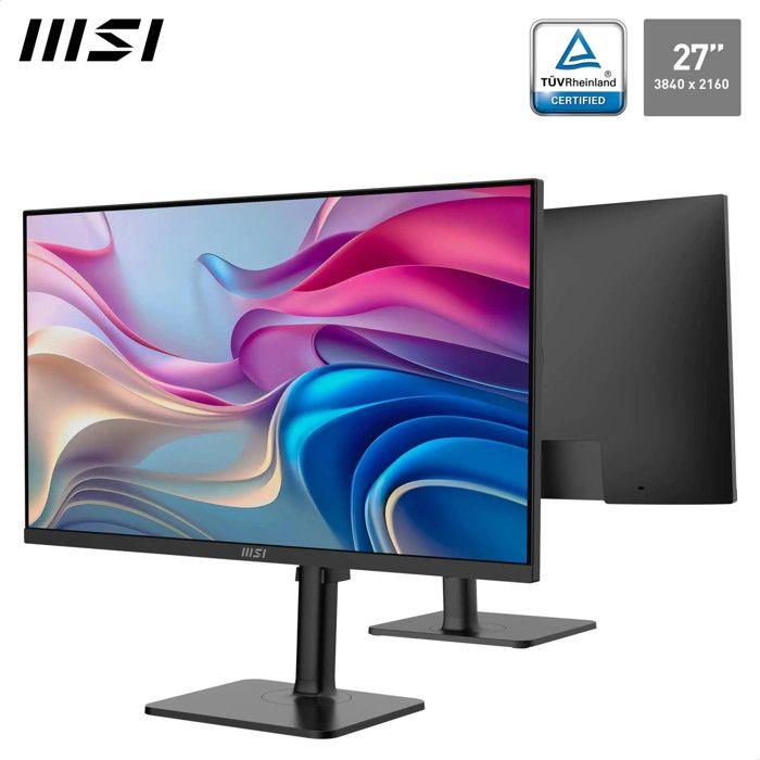 Écran - MSI - Modern MD272UPHG - 27 Pouces - 3840 X 2160 - 1 Ms - IPS