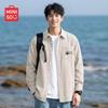 MINISO Men's Loose Fit Casual Long Sleeve Shirt