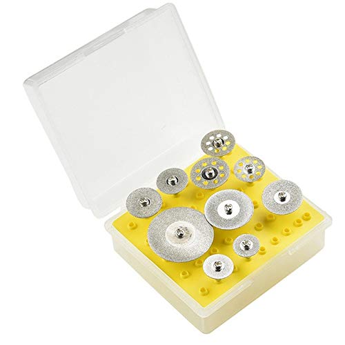 

10PCS/Set Multi-Size Double Sided Diamond Glass Grinding Disc Wheel Circular Saw Blade Ceramic Tile Cutting Disc Polishing Tools