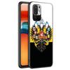 Russia Russian Flags Emblem Silicone Phone Case For Xiaomi Redmi Note 11 10 9 8 Pro 11T 10T 10S 9S 8T 9 9A 9C 9T Black Cover