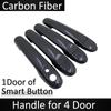 Carbon Fiber Door Handle Cover for Nissan Micra March K13 Renault Pulse 2011 2012 2013 2014 2015 2016 Car Accessories