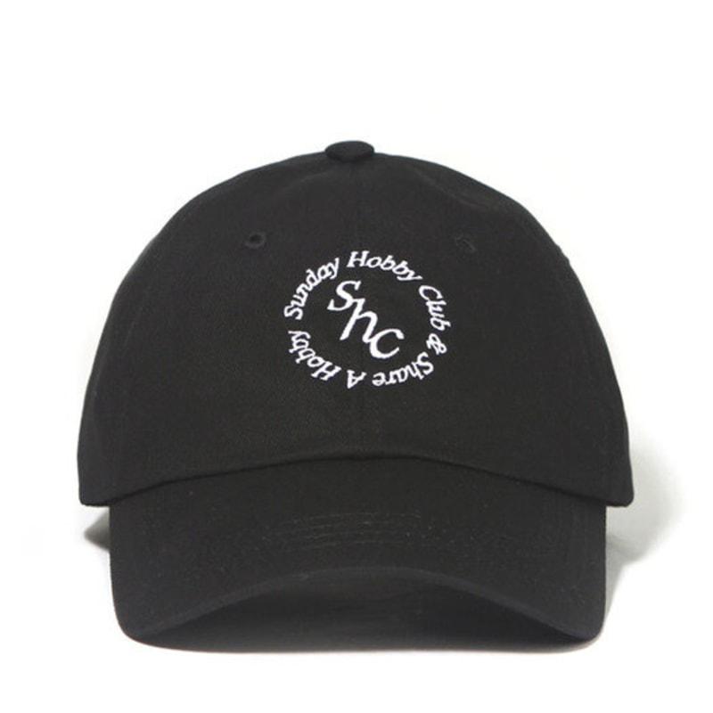 

BUTDEEP SHC Circle Logo Curve Cap - Black ONE