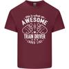 An Awesome Train Driver Looks Like Unisexs Light Cotton TShirt