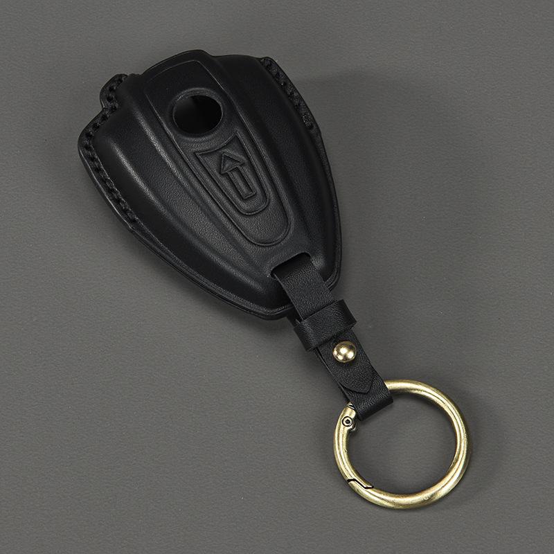 Echt Leren Sleuteletui Voor Bmw R 18 Classic 100 Years R18B R18 B R18 R18B R18Tc R1 Roctane Motorfiets Sleuteletui Cover Sleutelhanger