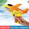 Catapult Aircraft Toy - Hand-Thrown Glider with Crash-Resistant Foam for Boys
