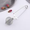 Tea Infuser Handle Tea Ball Sphere Mesh Tea Strainer Coffee Herb Spice Filter Diffuser Kitchen Gadget Stainless Steel