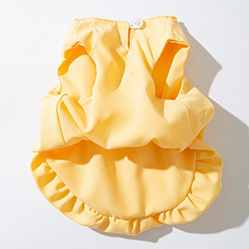 Girl Dog Clothes Vest T-Shirt Costume Apparel for Birthday Party Puppy Holiday Party Costumes