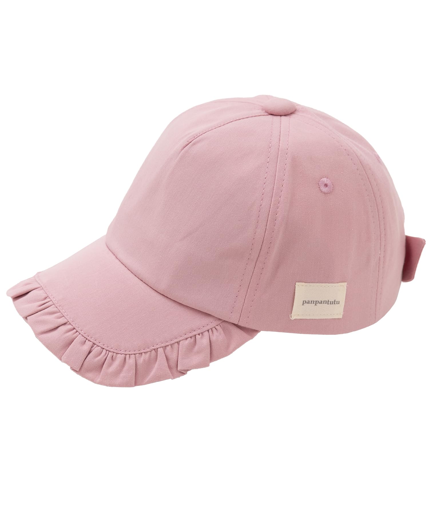 

Frill Cap for Perfect for and with Ponytail and Back Ribbon [panpantutu] [Panpantutu] Dress-Up (52, Rose) Girls, Kindergarten, Daycare, School,