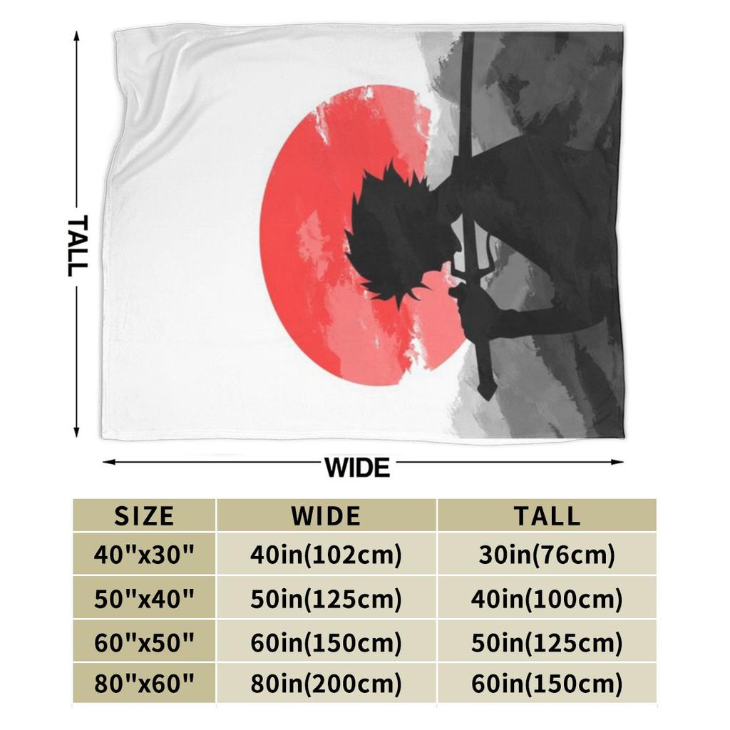 Samurai With Sunset Personalized Soft Gift An UltraSoft Micro Fleece Blanket