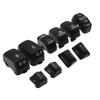 HDBUBALUS Handlebar Switch Housing Cover Case Switch Housing Caps Fit for Harley Touring Road King Tri Electra Glide 1996-2013 Black