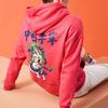 Li-Ning Hooded Pullover Sweatshirt Loose Fit Men Tops Raspberry-Red AWDQ621-1