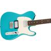 Fender Player II HH Electric Rosewood Aquatone Soft Case Included Telecaster® Guitar, Fingerboard, Blue,