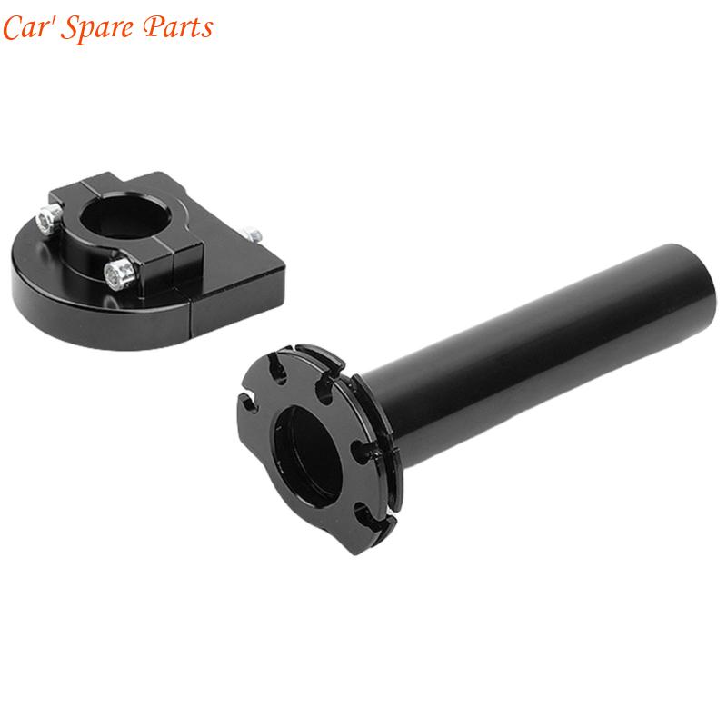 Y4UA Handle Bar Grip Twist Grip 7/8in Throttle Assist Twist Accelerator Handle Grip чёрный