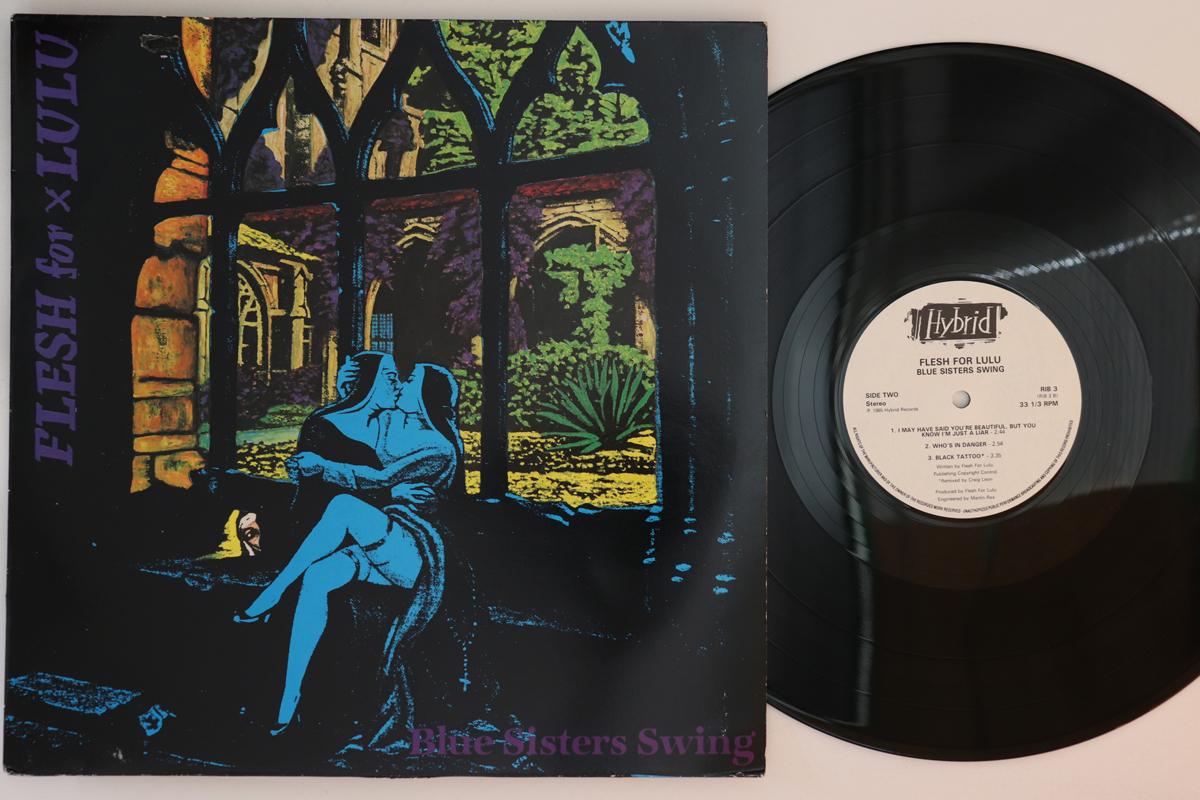 

12inch Record FLESH FOR LULU - Blue Sisters Swing RIB3 HYBRID 1985 UK Rock Used