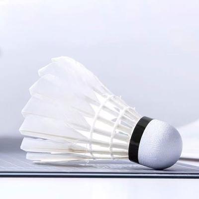 12pcs Hight Speed Training Badminton Balls with Great Stability Badminton Shuttlecock Birdies for Indoor Outdoor Sport Feather
