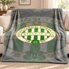 Ferencvarosi TC blanket Flannel Blanket Soft Cozy Plush Throw for Sofa Bed Lightweight Home Decoration Outdoor camping