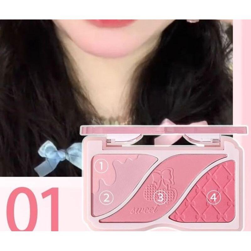 HOLD LIVE - Triple-Color Powder Blusher (1-2)