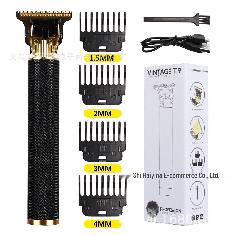 Exclusive Men s Electric Hair Clipper Trimmer - Pompadour Hairdressing Kit with Water-Resistant Cutting Knife