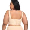 Plus Size Smooth Adjustable Underwire Bra, Full Figure Shaping Seamless Everyday Lingerie for Women