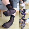 Herren Socken Elastisch Abend Formal Leicht Durchsichtig
