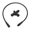 For NMEA 2000 Drop Backbone Cable with T‑Connector 5 Pin Waterproof M12 0.5m for Garmin Networks