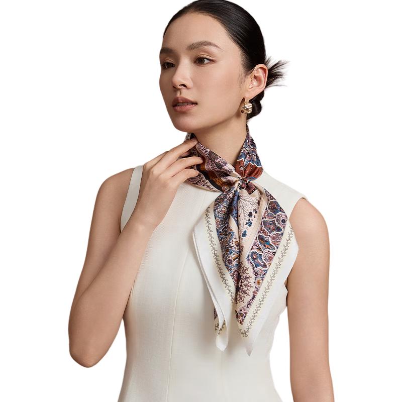 Shanghai Story 100% Mulberry Silk Scarf Gift Box
