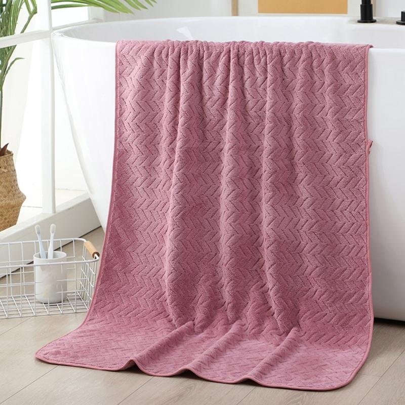 Soft Cotton Hand Towel, Absorbent, Quick Drying Comfort Bath Towel for Home and Beach